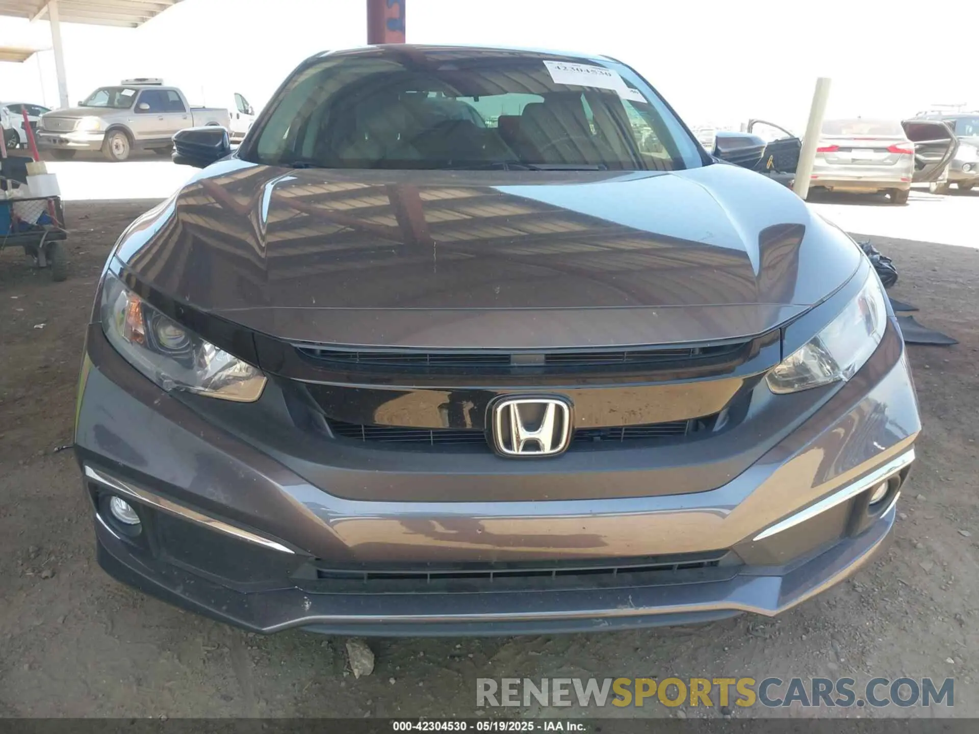 12 Photograph of a damaged car 19XFC1F38KE017275 HONDA CIVIC 2019