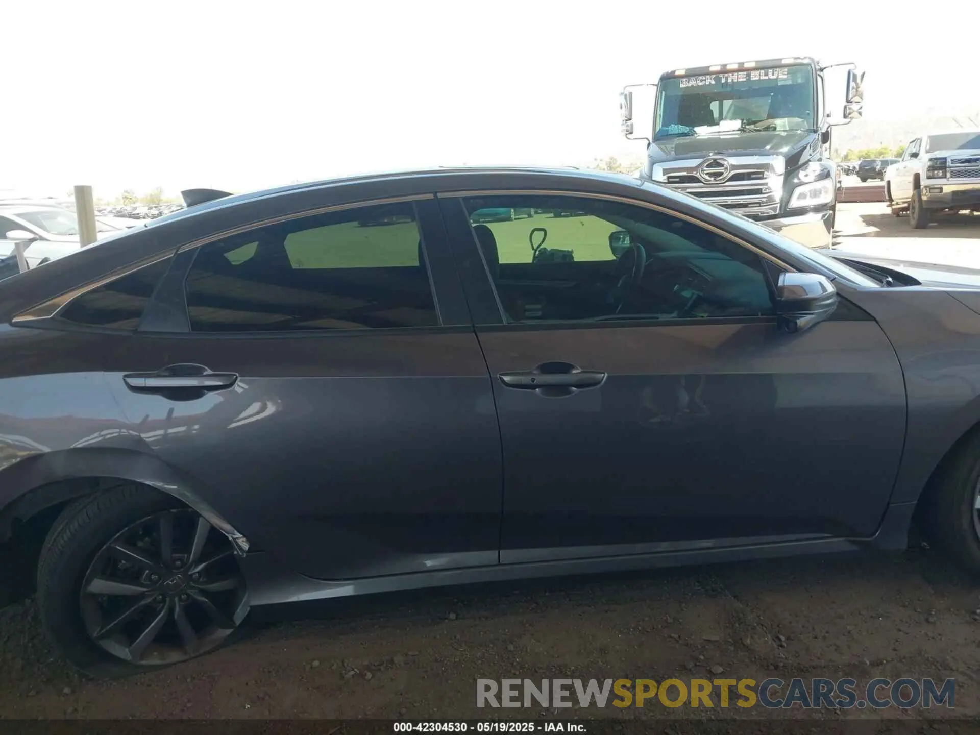 13 Photograph of a damaged car 19XFC1F38KE017275 HONDA CIVIC 2019
