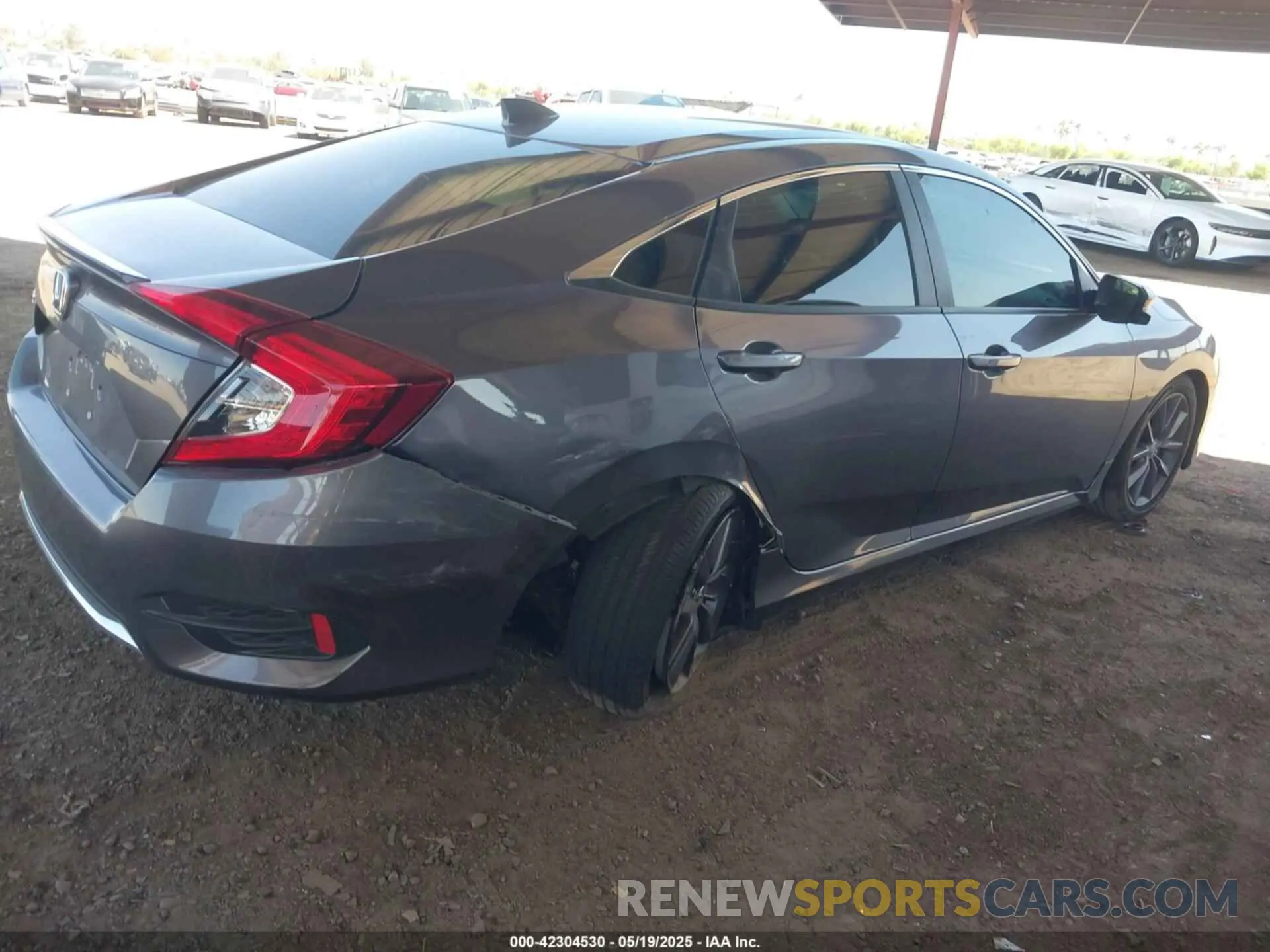 6 Photograph of a damaged car 19XFC1F38KE017275 HONDA CIVIC 2019