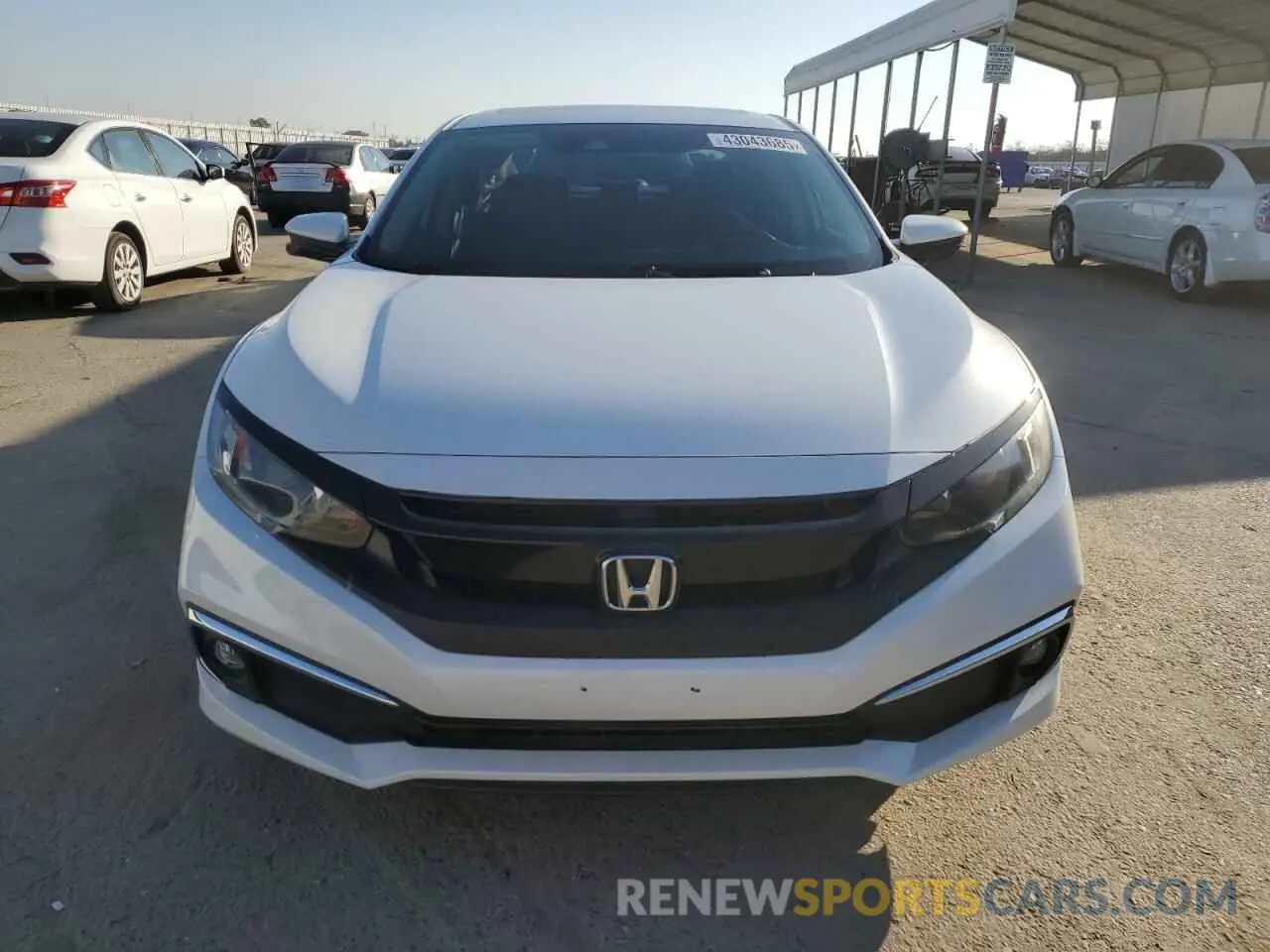 5 Photograph of a damaged car 19XFC1F38KE206668 HONDA CIVIC 2019