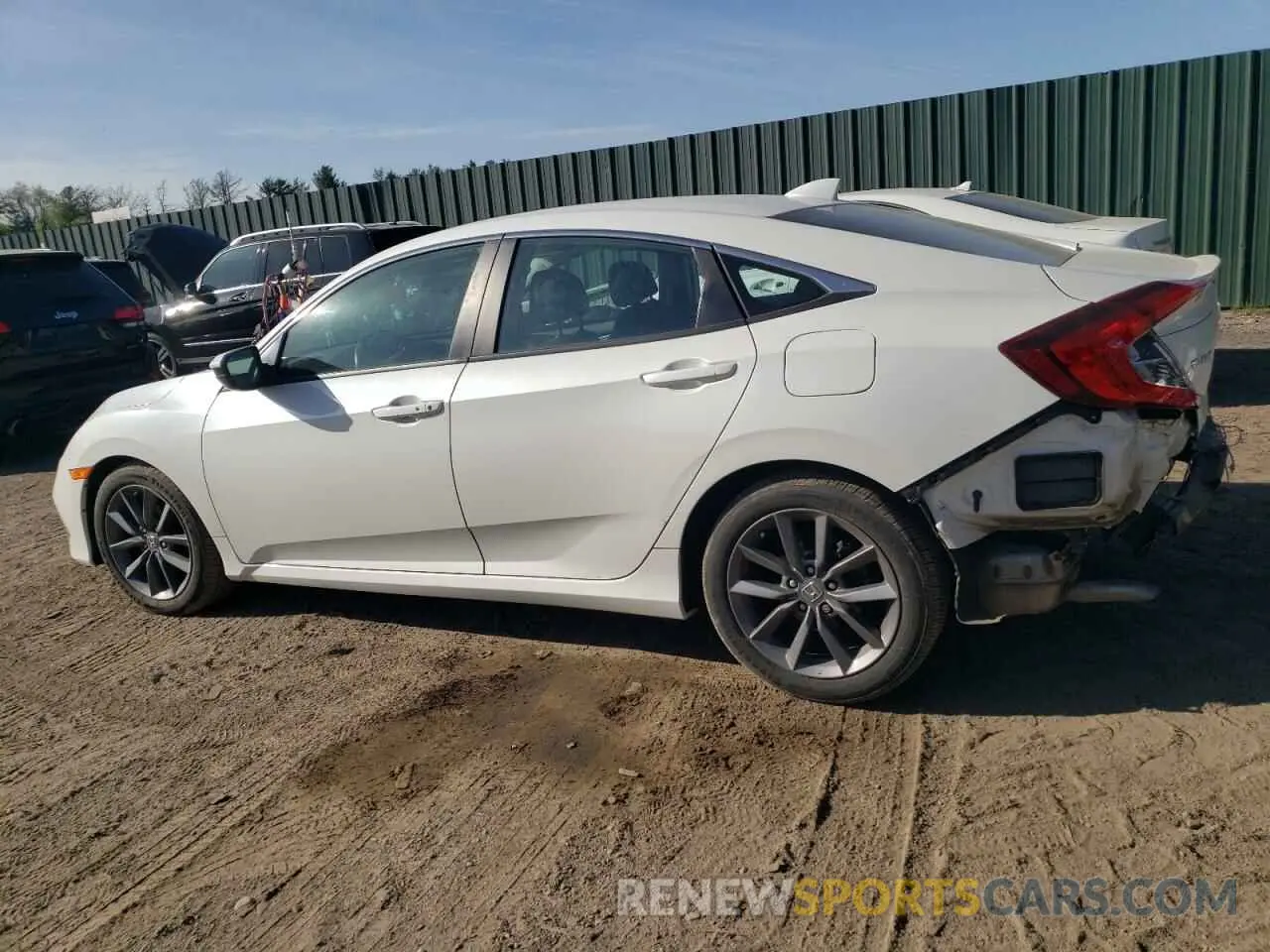 2 Photograph of a damaged car 19XFC1F38KE216326 HONDA CIVIC 2019