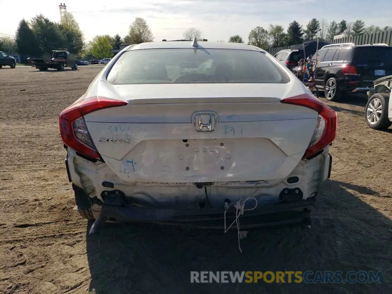 6 Photograph of a damaged car 19XFC1F38KE216326 HONDA CIVIC 2019
