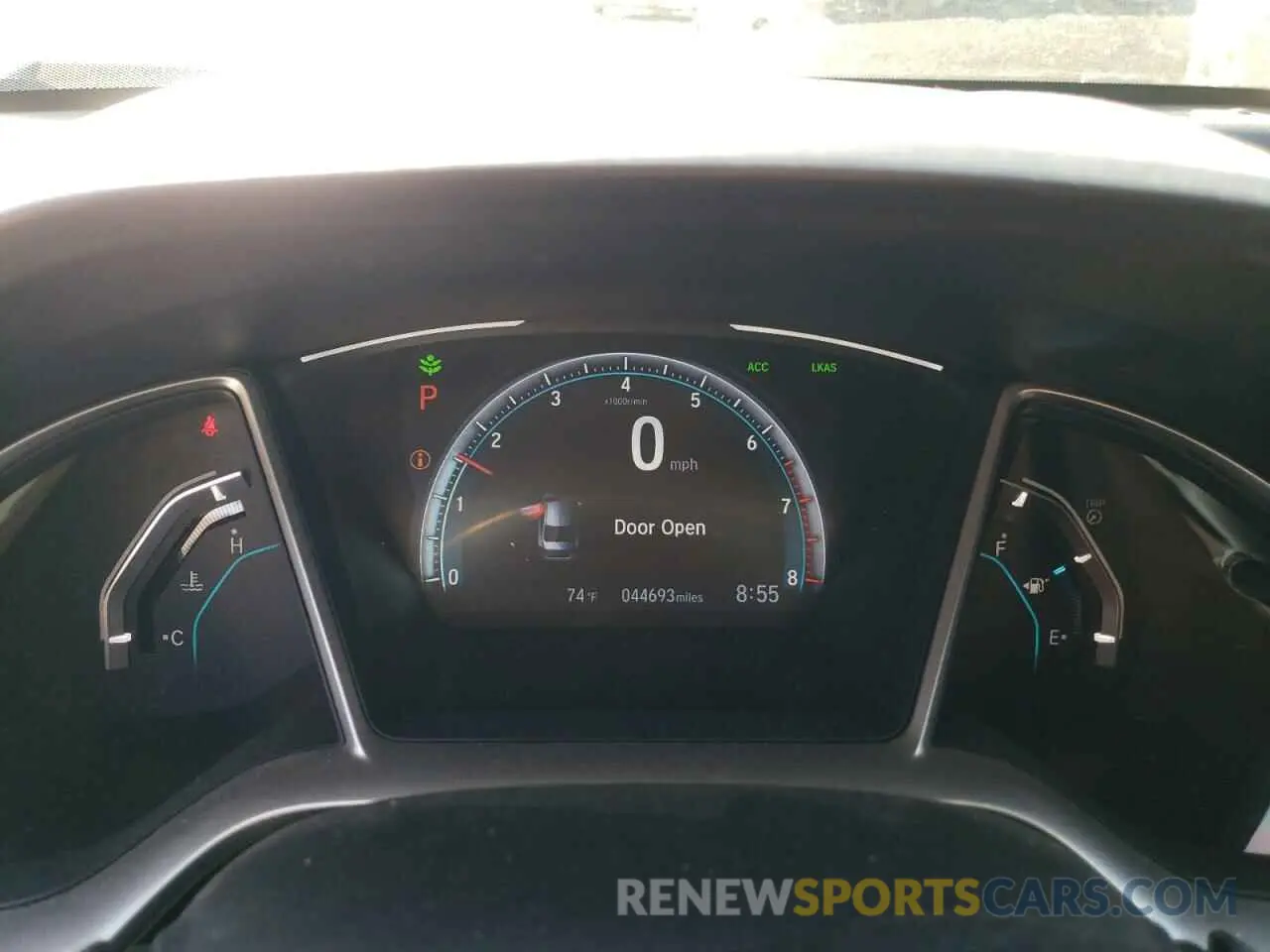 9 Photograph of a damaged car 19XFC1F38KE216326 HONDA CIVIC 2019