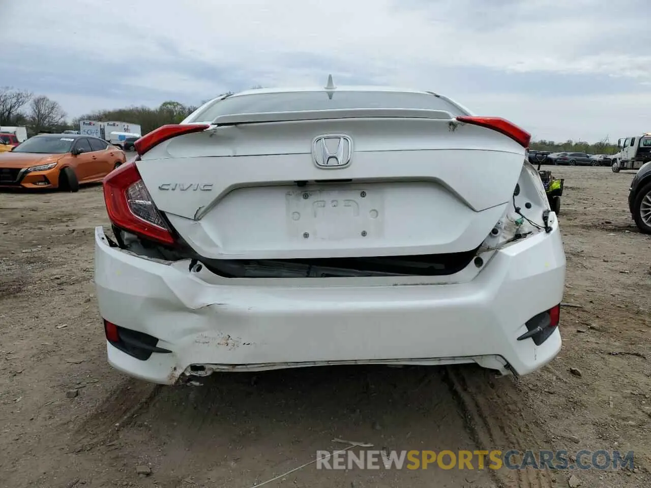 6 Photograph of a damaged car 19XFC1F39KE211846 HONDA CIVIC 2019