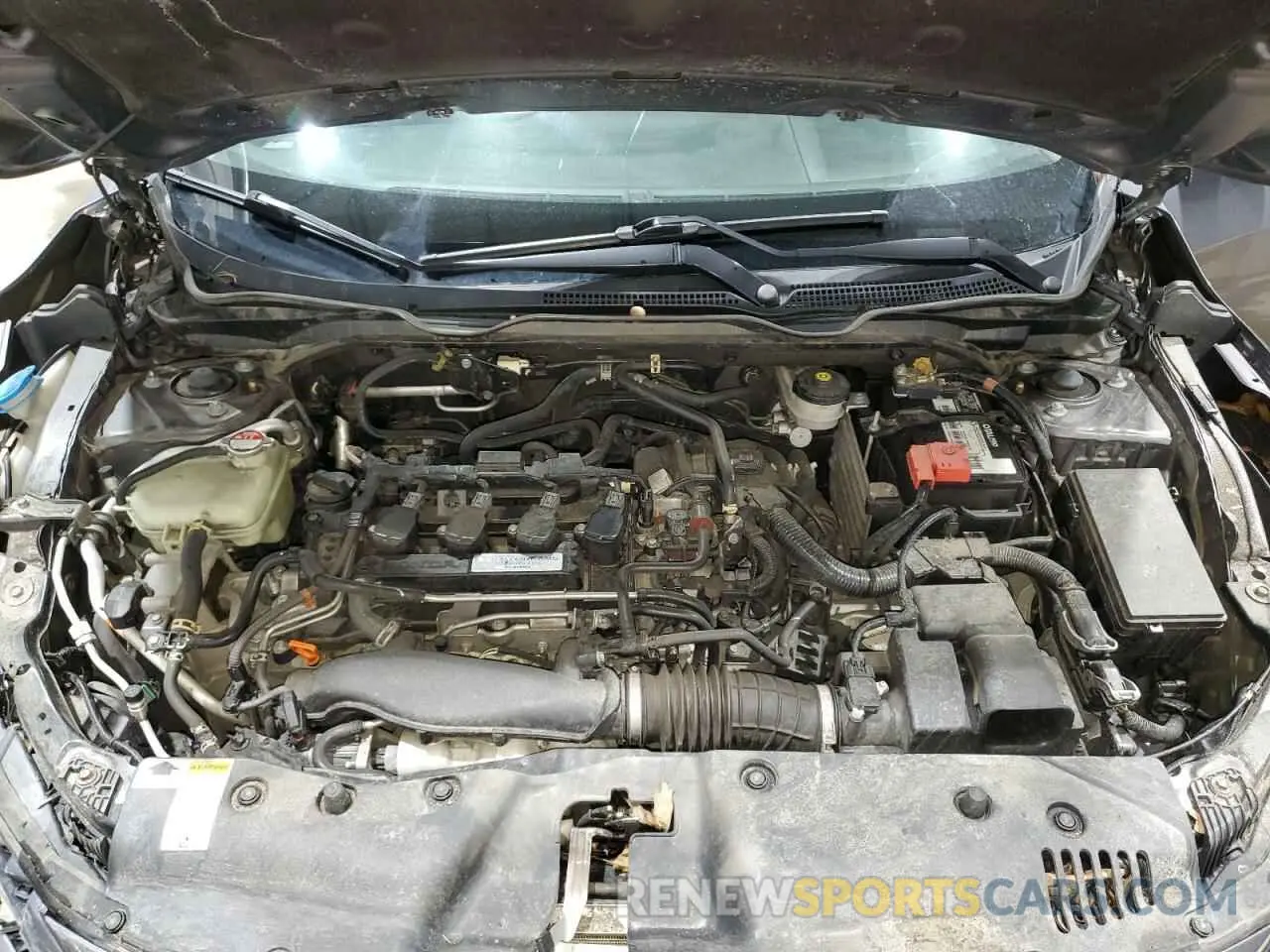 11 Фотография поврежденного автомобиля 19XFC1F3XKE004558 HONDA CIVIC 2019