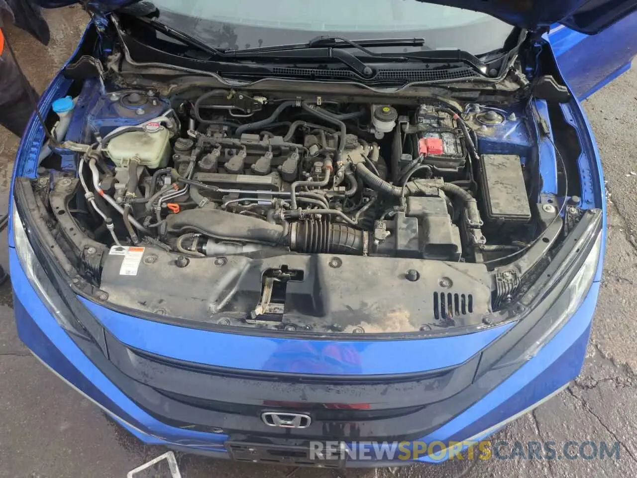 11 Photograph of a damaged car 19XFC1F3XKE201729 HONDA CIVIC 2019