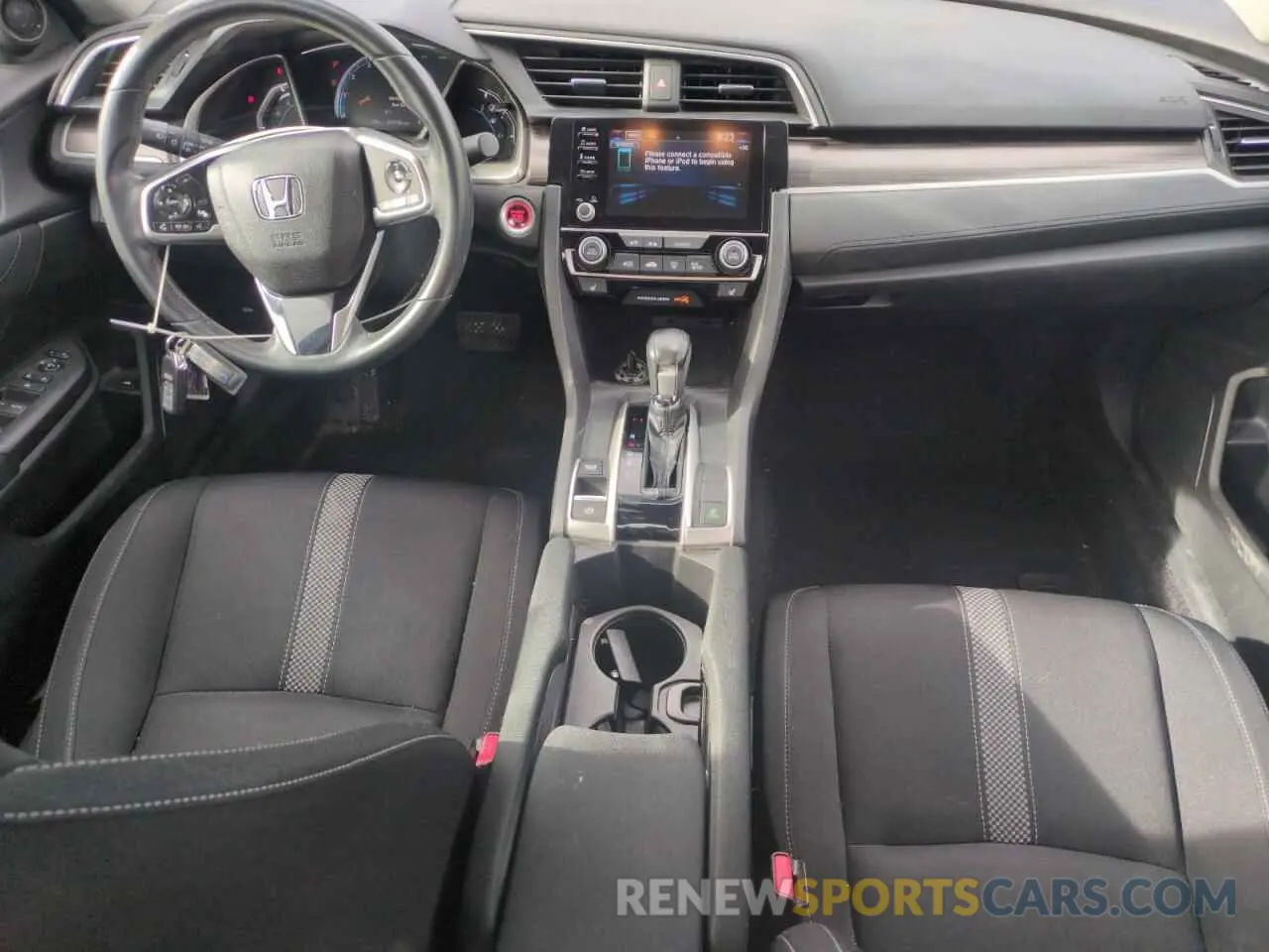 8 Photograph of a damaged car 19XFC1F3XKE201729 HONDA CIVIC 2019