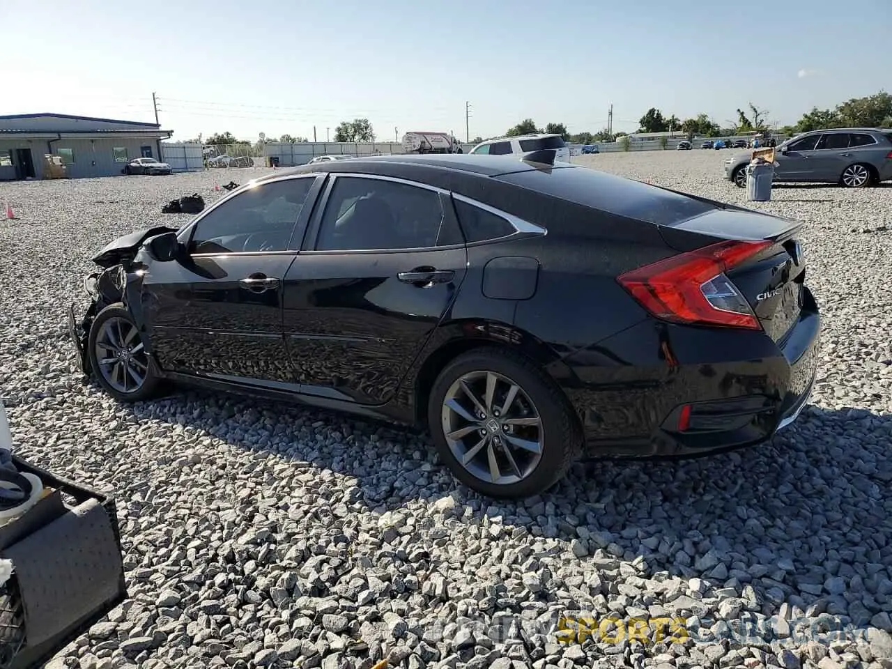 2 Photograph of a damaged car 19XFC1F70KE011067 HONDA CIVIC 2019