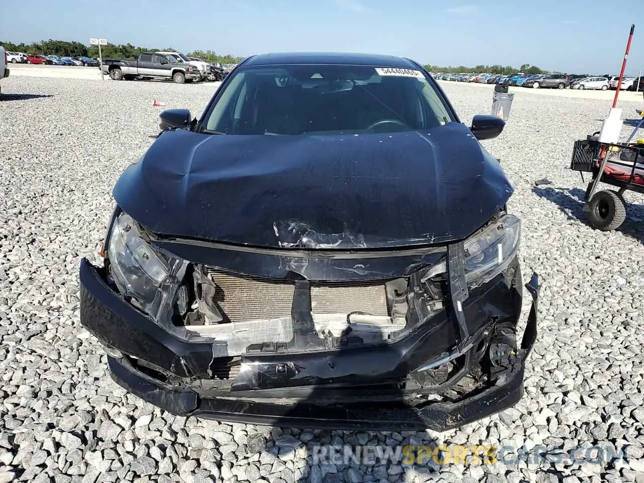 5 Photograph of a damaged car 19XFC1F70KE011067 HONDA CIVIC 2019