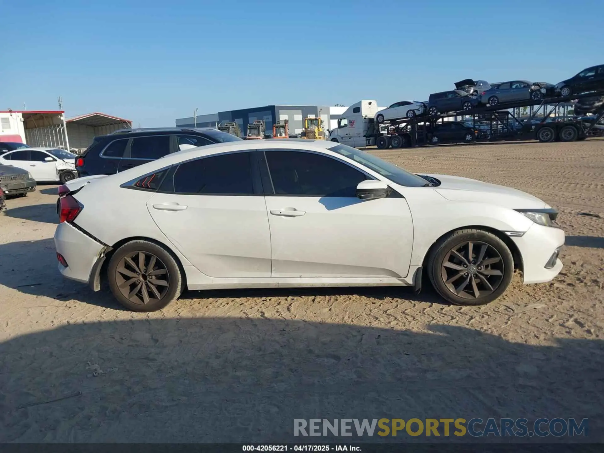 13 Photograph of a damaged car 19XFC1F73KE019289 HONDA CIVIC 2019