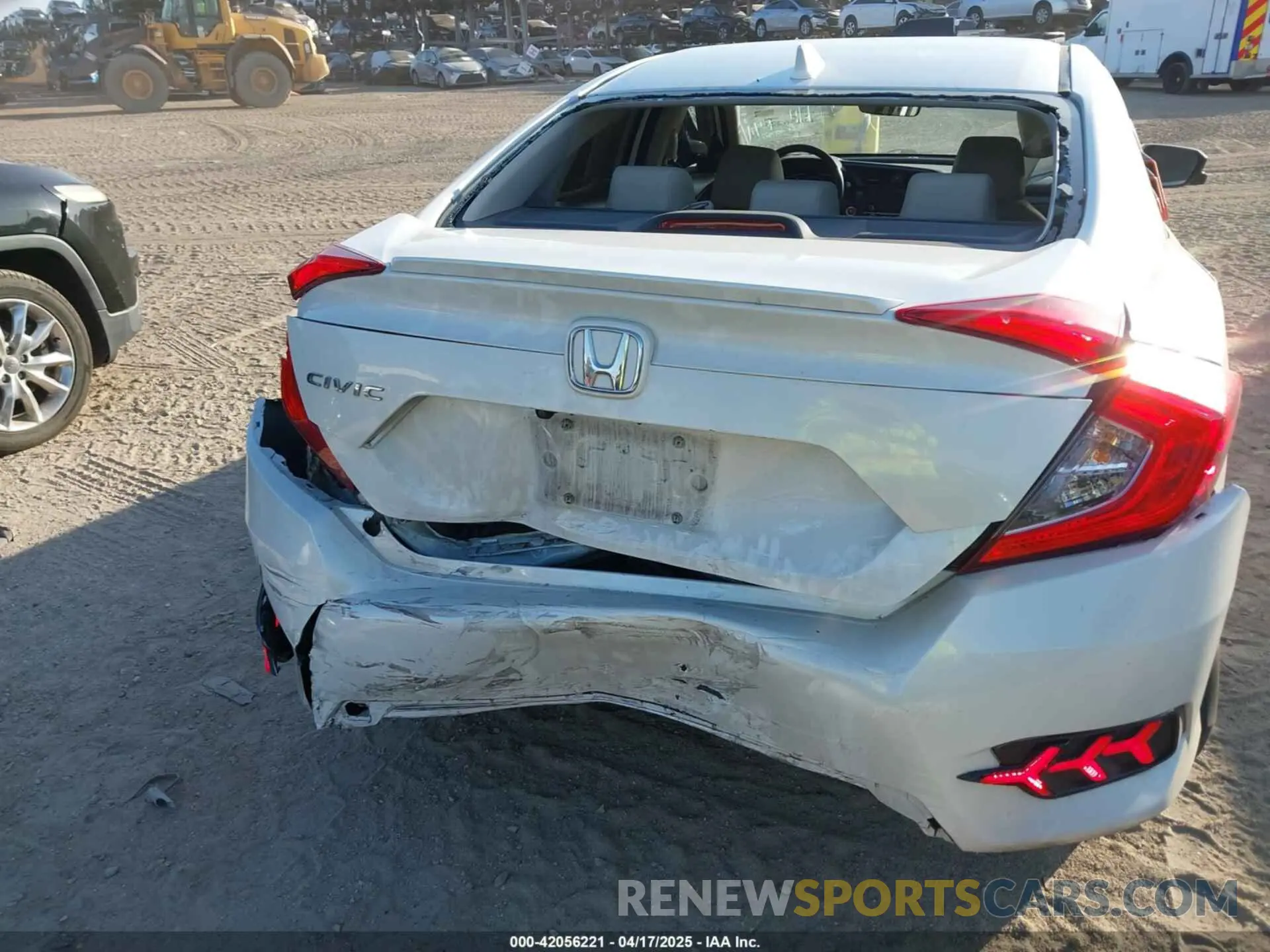 6 Photograph of a damaged car 19XFC1F73KE019289 HONDA CIVIC 2019