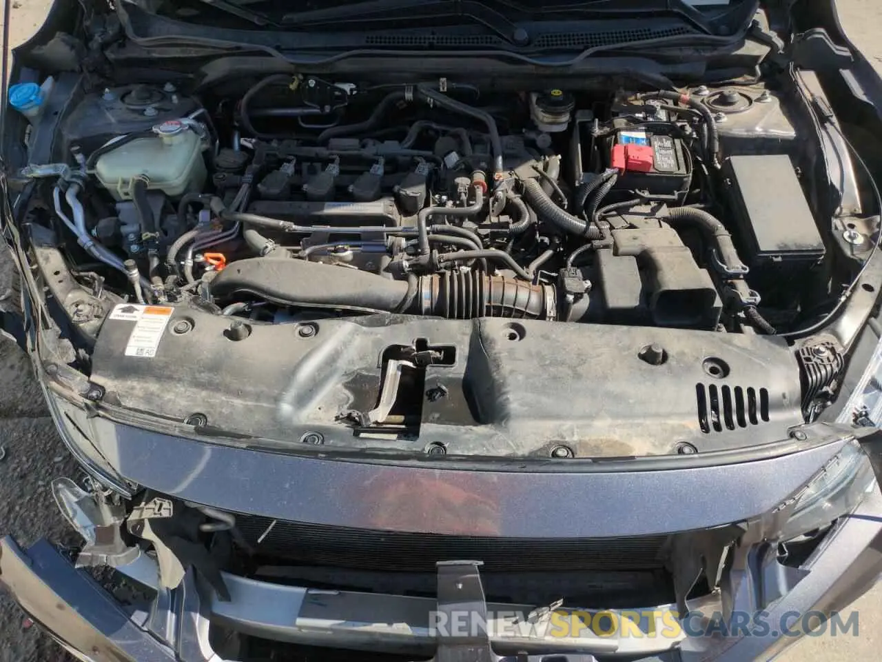 11 Photograph of a damaged car 19XFC1F75KE005104 HONDA CIVIC 2019