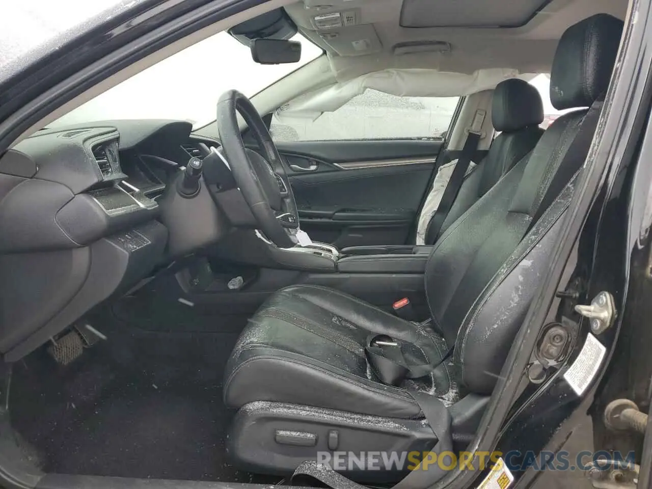 7 Photograph of a damaged car 19XFC1F75KE016295 HONDA CIVIC 2019
