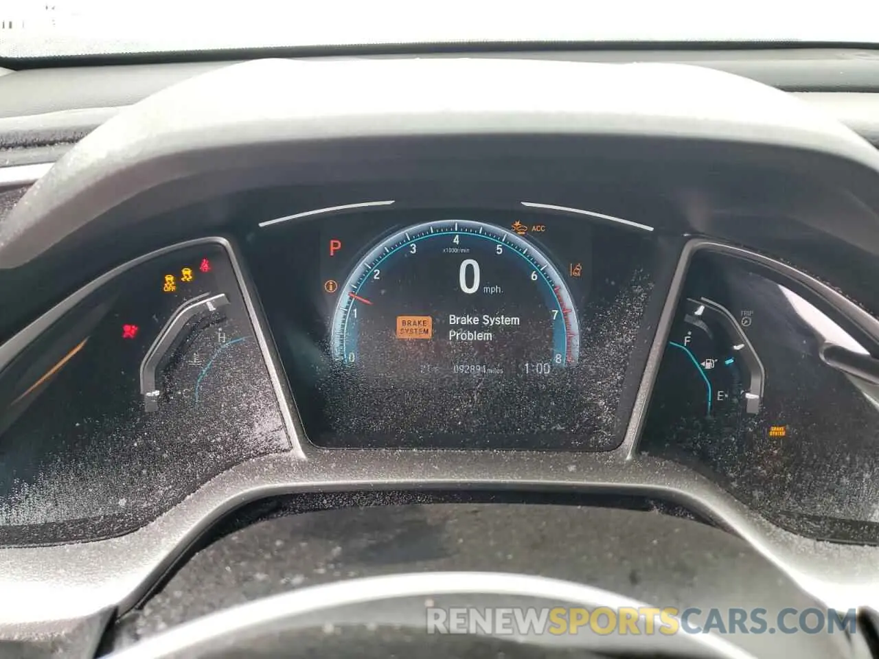 9 Photograph of a damaged car 19XFC1F75KE016295 HONDA CIVIC 2019