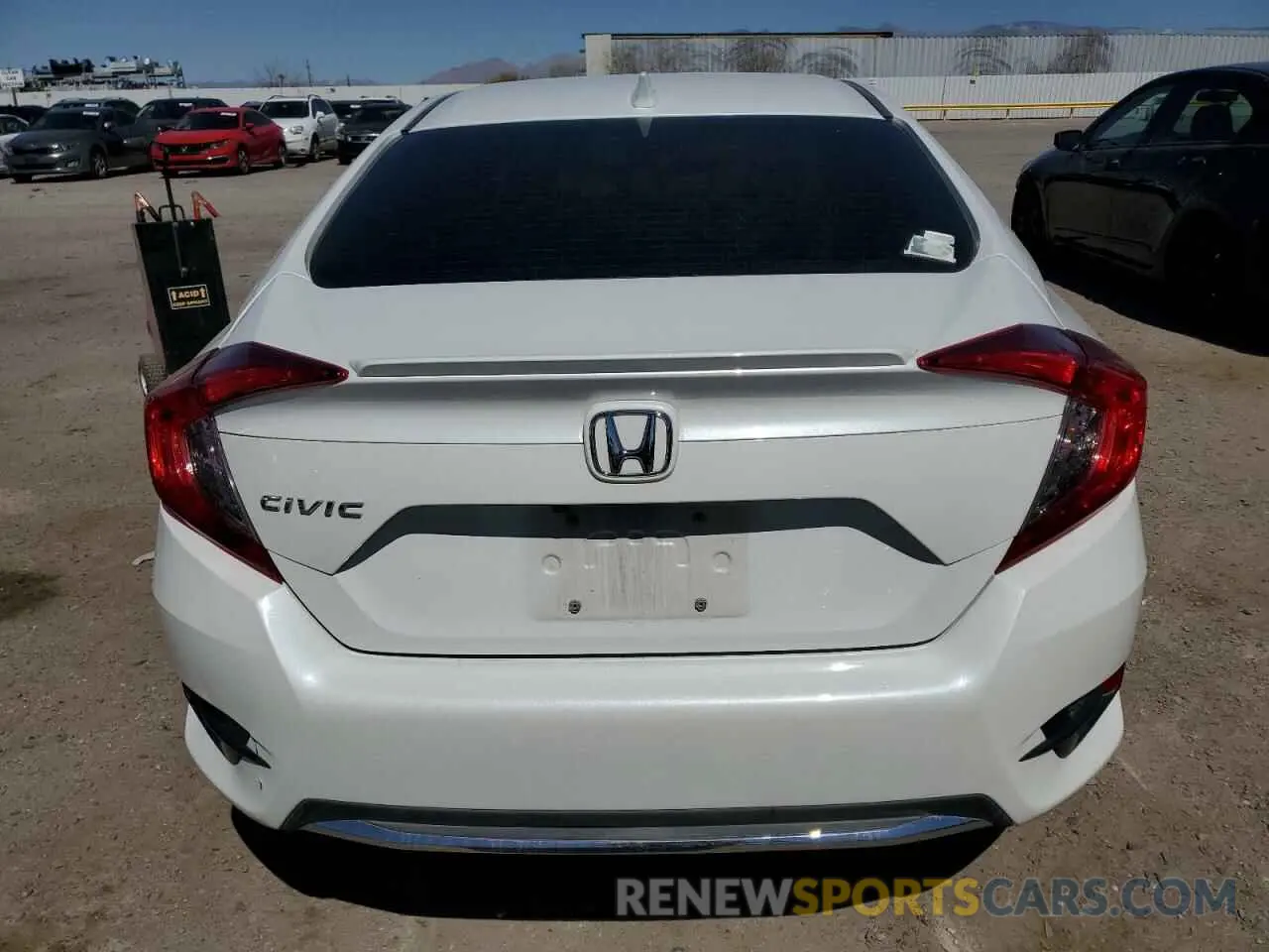 6 Photograph of a damaged car 19XFC1F76KE004012 HONDA CIVIC 2019