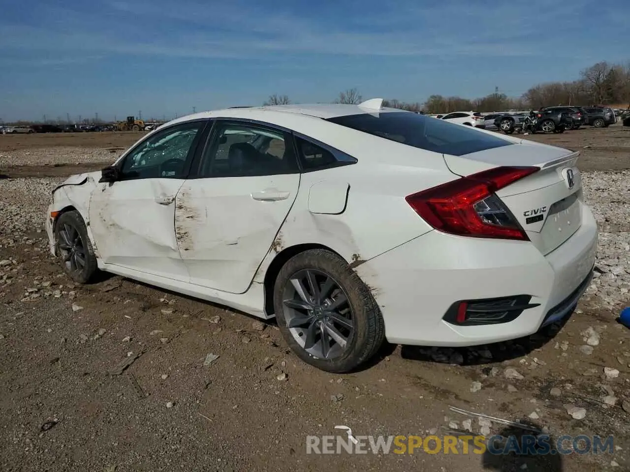 2 Фотография поврежденного автомобиля 19XFC1F76KE005063 HONDA CIVIC 2019