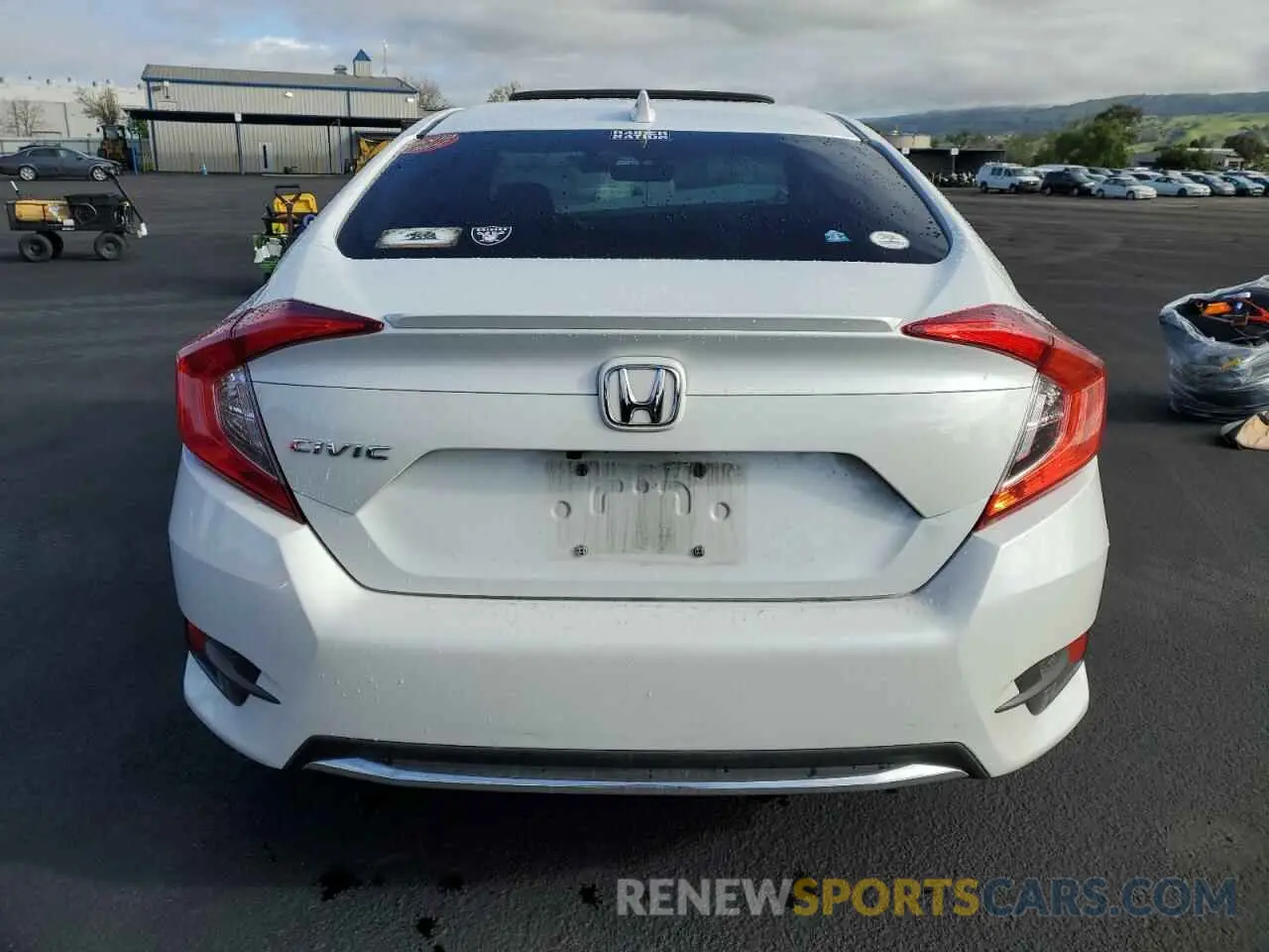 6 Photograph of a damaged car 19XFC1F76KE215713 HONDA CIVIC 2019