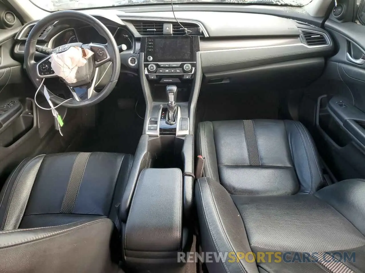 8 Photograph of a damaged car 19XFC1F76KE215713 HONDA CIVIC 2019
