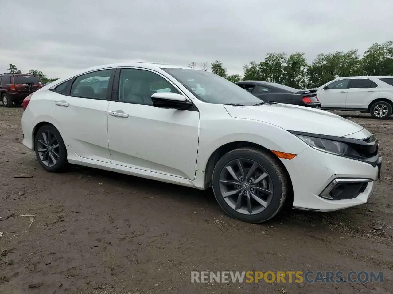 4 Photograph of a damaged car 19XFC1F77KE210245 HONDA CIVIC 2019