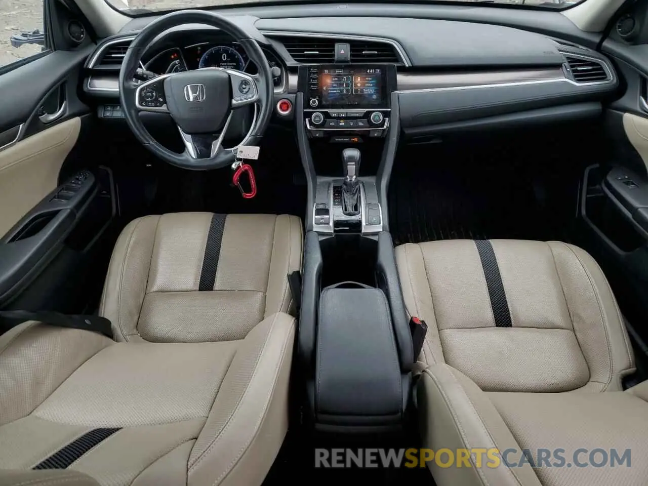 8 Photograph of a damaged car 19XFC1F77KE210245 HONDA CIVIC 2019