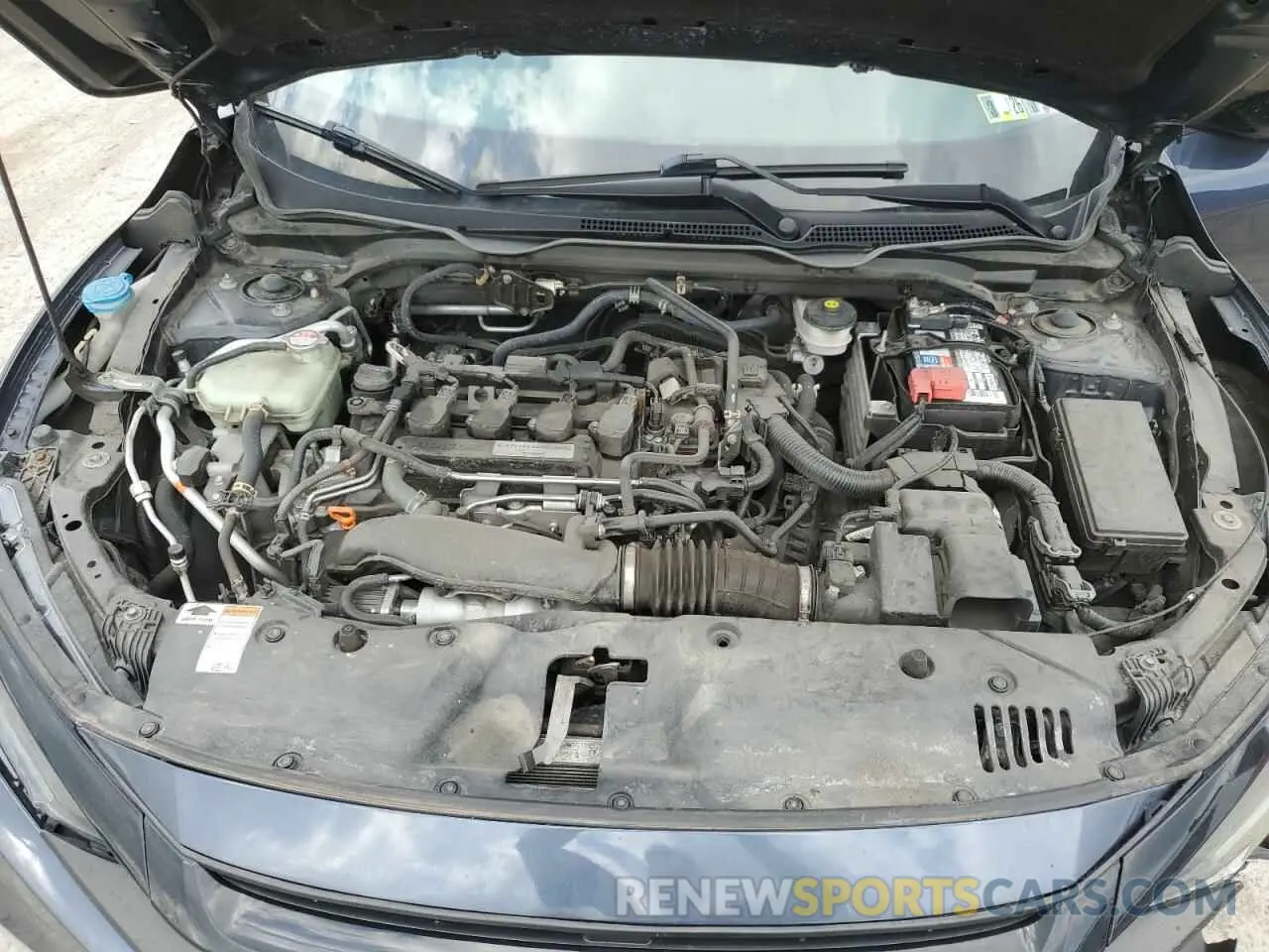 11 Фотография поврежденного автомобиля 19XFC1F78KE207936 HONDA CIVIC 2019