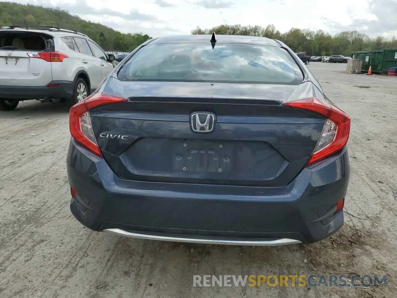 6 Фотография поврежденного автомобиля 19XFC1F78KE207936 HONDA CIVIC 2019