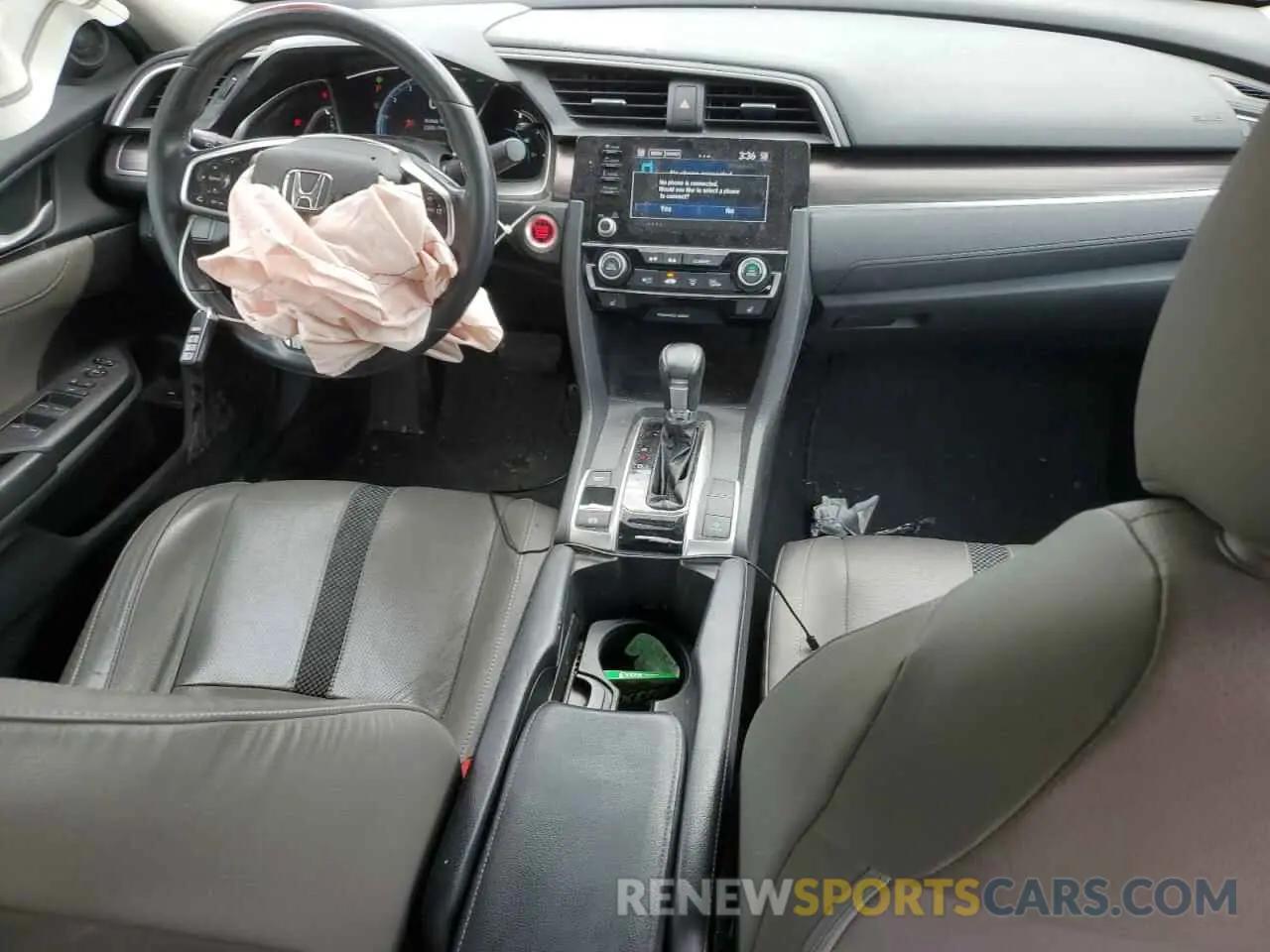 8 Фотография поврежденного автомобиля 19XFC1F78KE207936 HONDA CIVIC 2019