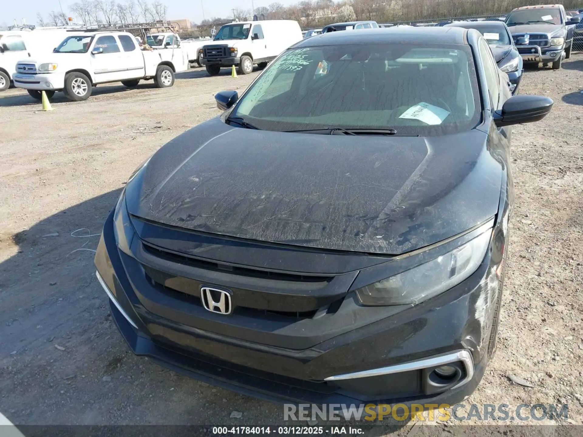 6 Photograph of a damaged car 19XFC1F7XKE011397 HONDA CIVIC 2019