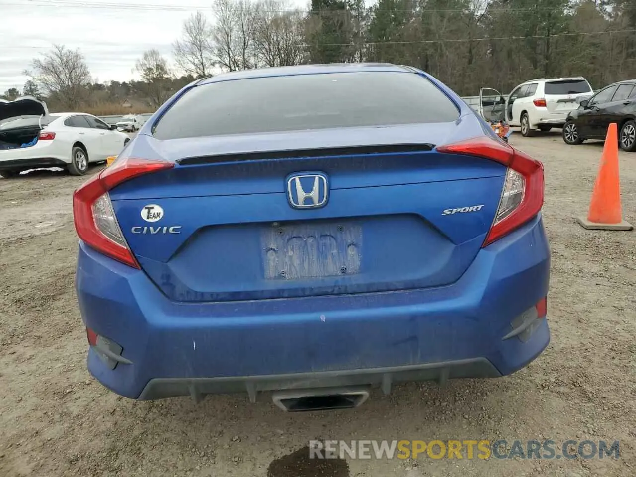 6 Photograph of a damaged car 19XFC2E82KE009112 HONDA CIVIC 2019