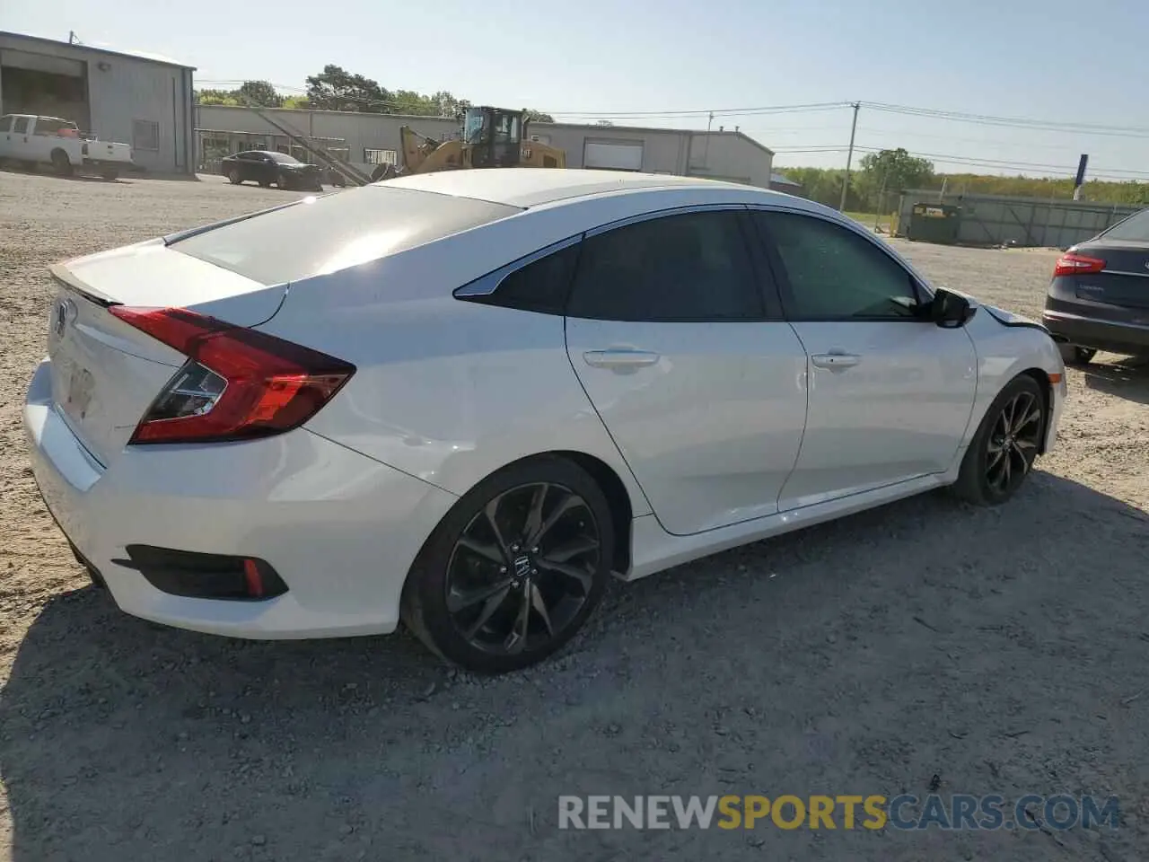 3 Photograph of a damaged car 19XFC2E87KE016346 HONDA CIVIC 2019