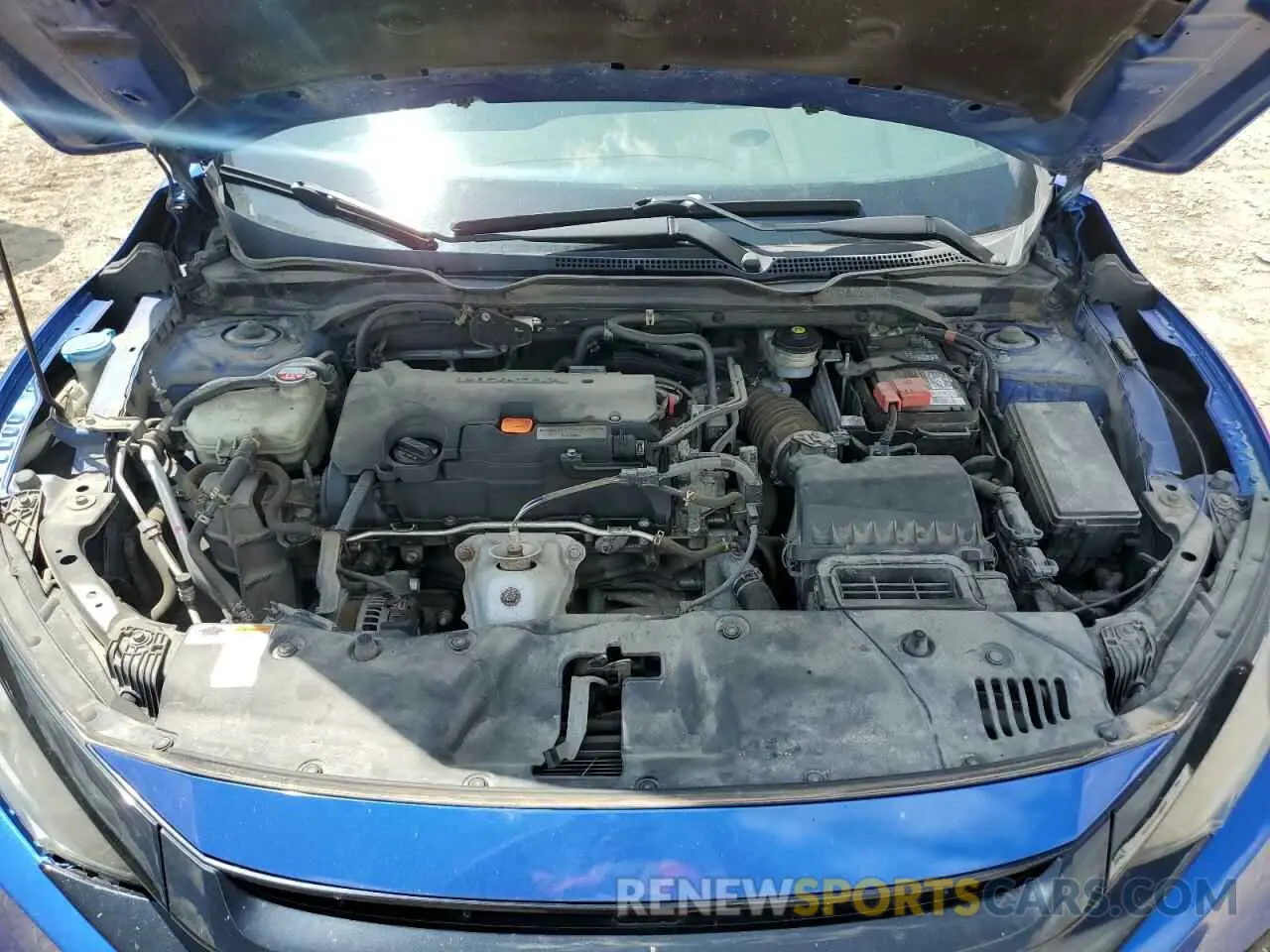11 Фотография поврежденного автомобиля 19XFC2E8XKE014722 HONDA CIVIC 2019