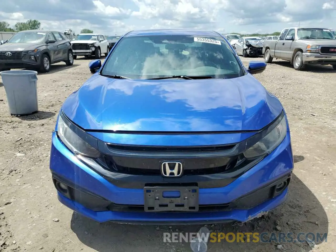 5 Фотография поврежденного автомобиля 19XFC2E8XKE014722 HONDA CIVIC 2019