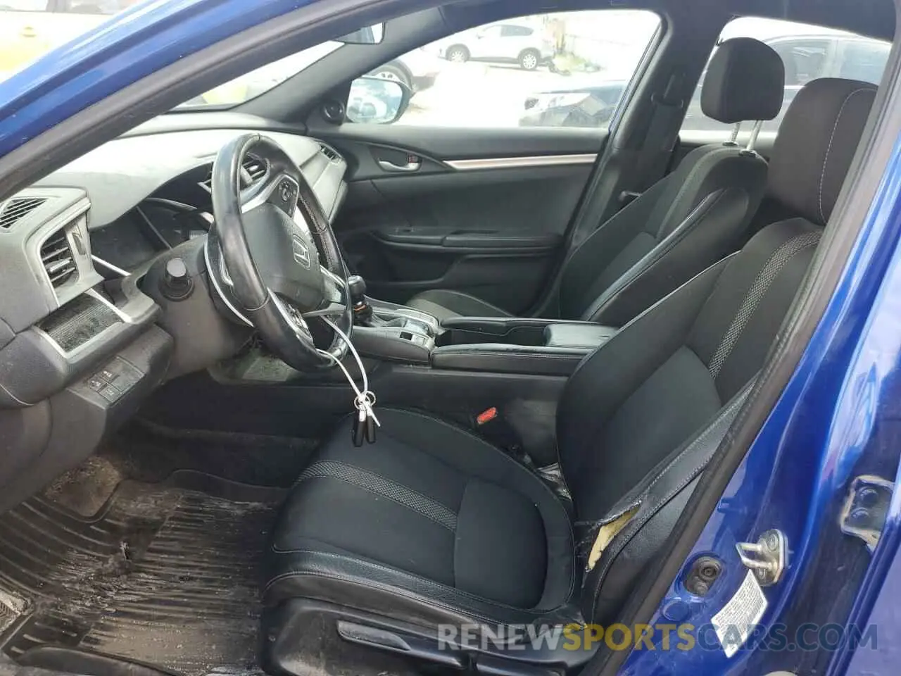 7 Фотография поврежденного автомобиля 19XFC2E8XKE014722 HONDA CIVIC 2019