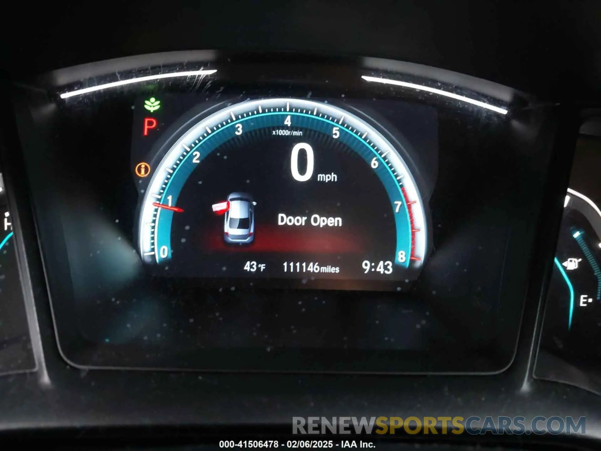 7 Photograph of a damaged car 19XFC2F60KE027475 HONDA CIVIC 2019