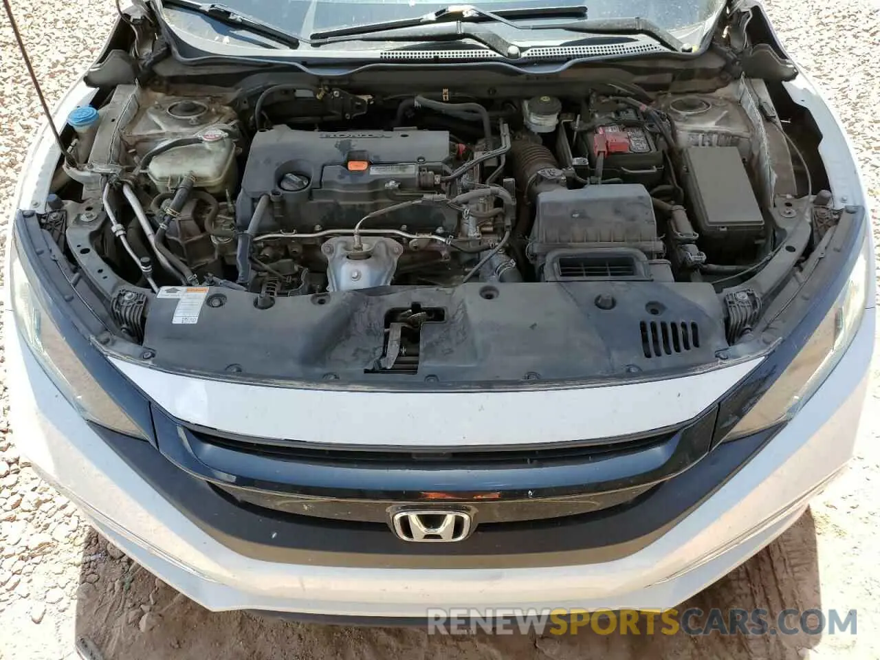 11 Photograph of a damaged car 19XFC2F60KE027623 HONDA CIVIC 2019