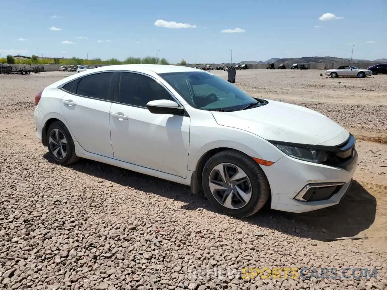 4 Photograph of a damaged car 19XFC2F60KE027623 HONDA CIVIC 2019