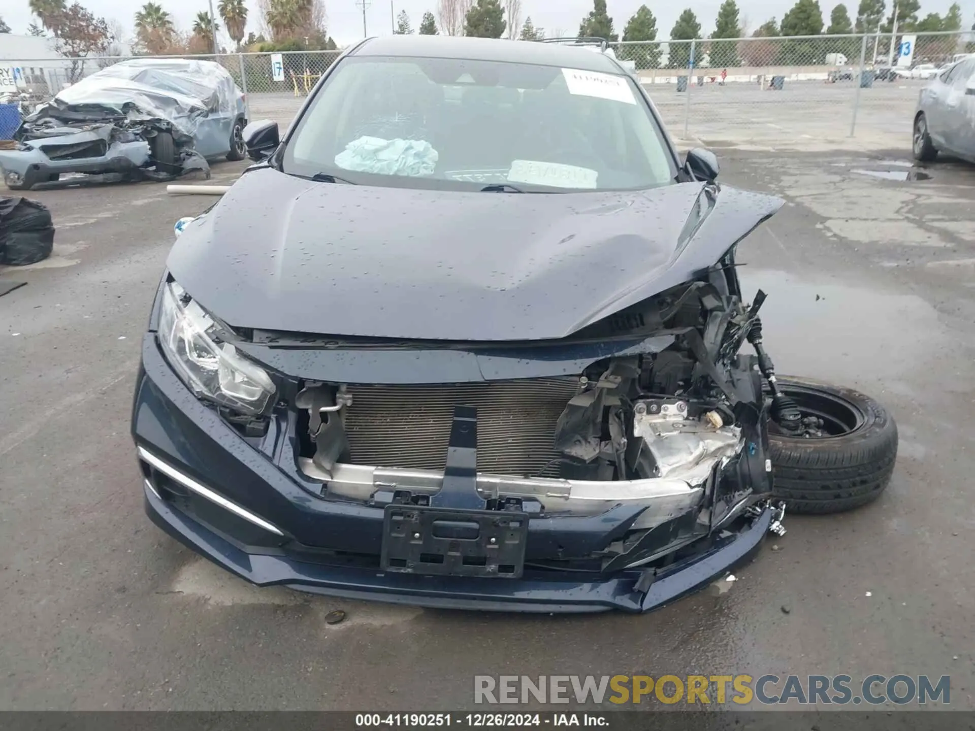 6 Фотография поврежденного автомобиля 19XFC2F60KE207023 HONDA CIVIC 2019