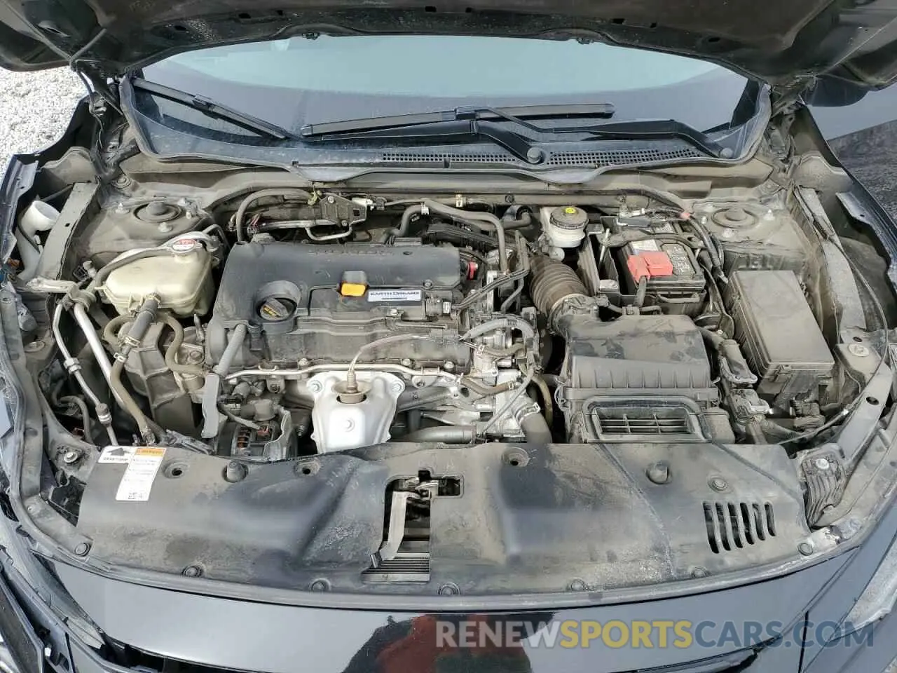 14 Photograph of a damaged car 19XFC2F61KE009602 HONDA CIVIC 2019