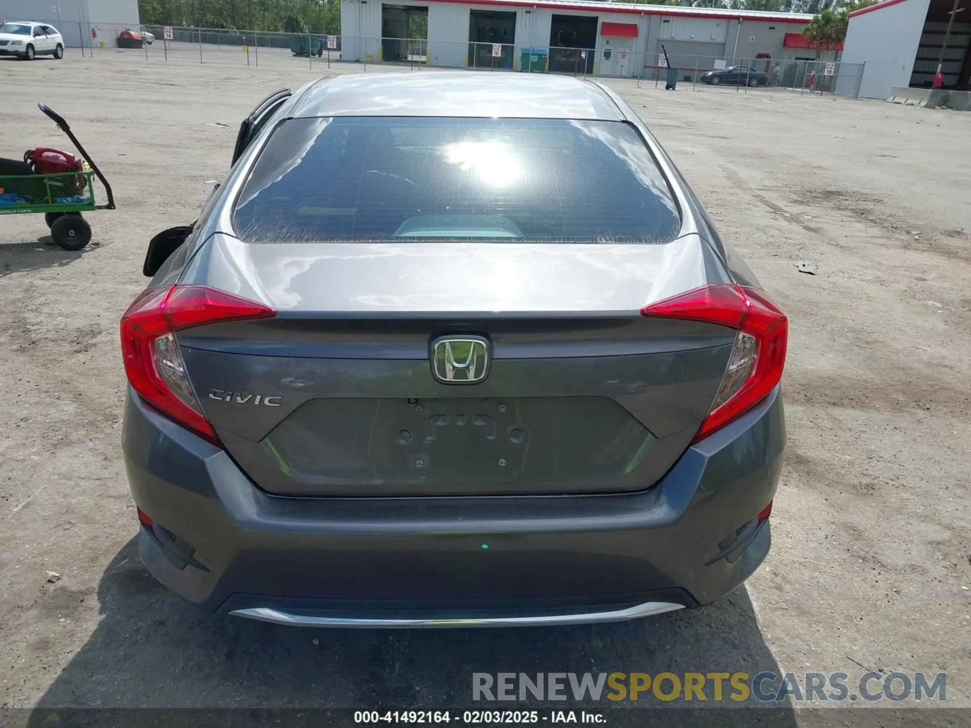 16 Photograph of a damaged car 19XFC2F61KE011222 HONDA CIVIC 2019