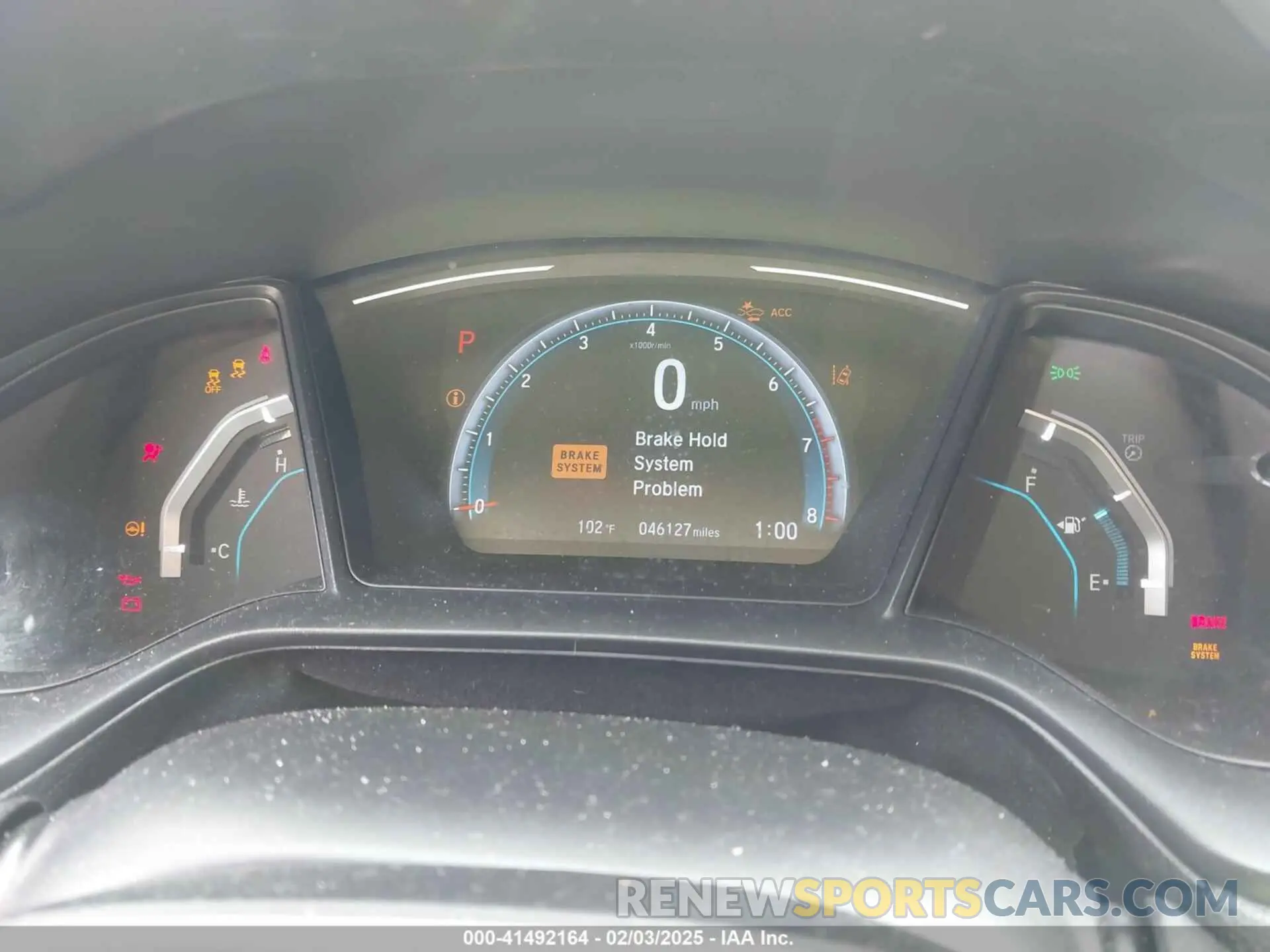 7 Photograph of a damaged car 19XFC2F61KE011222 HONDA CIVIC 2019