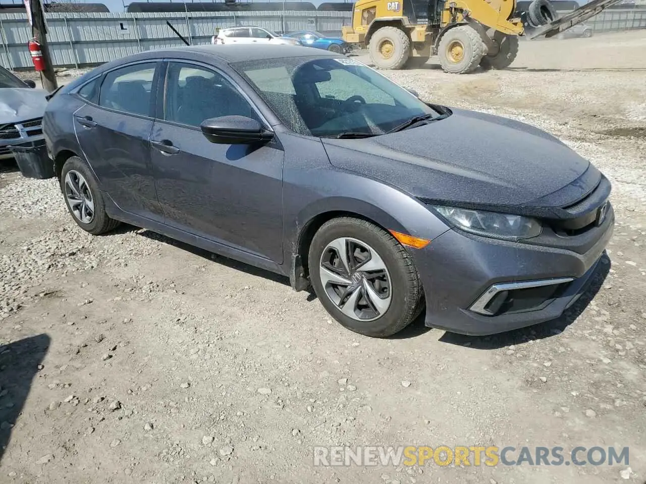4 Photograph of a damaged car 19XFC2F61KE020549 HONDA CIVIC 2019