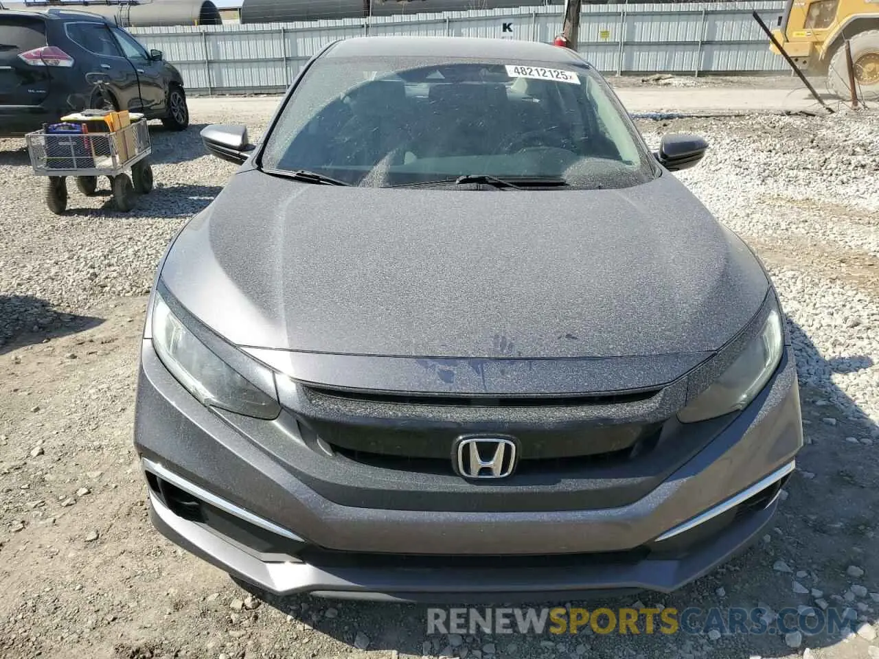 5 Photograph of a damaged car 19XFC2F61KE020549 HONDA CIVIC 2019