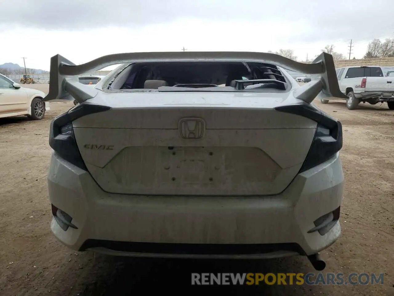 6 Photograph of a damaged car 19XFC2F61KE036007 HONDA CIVIC 2019