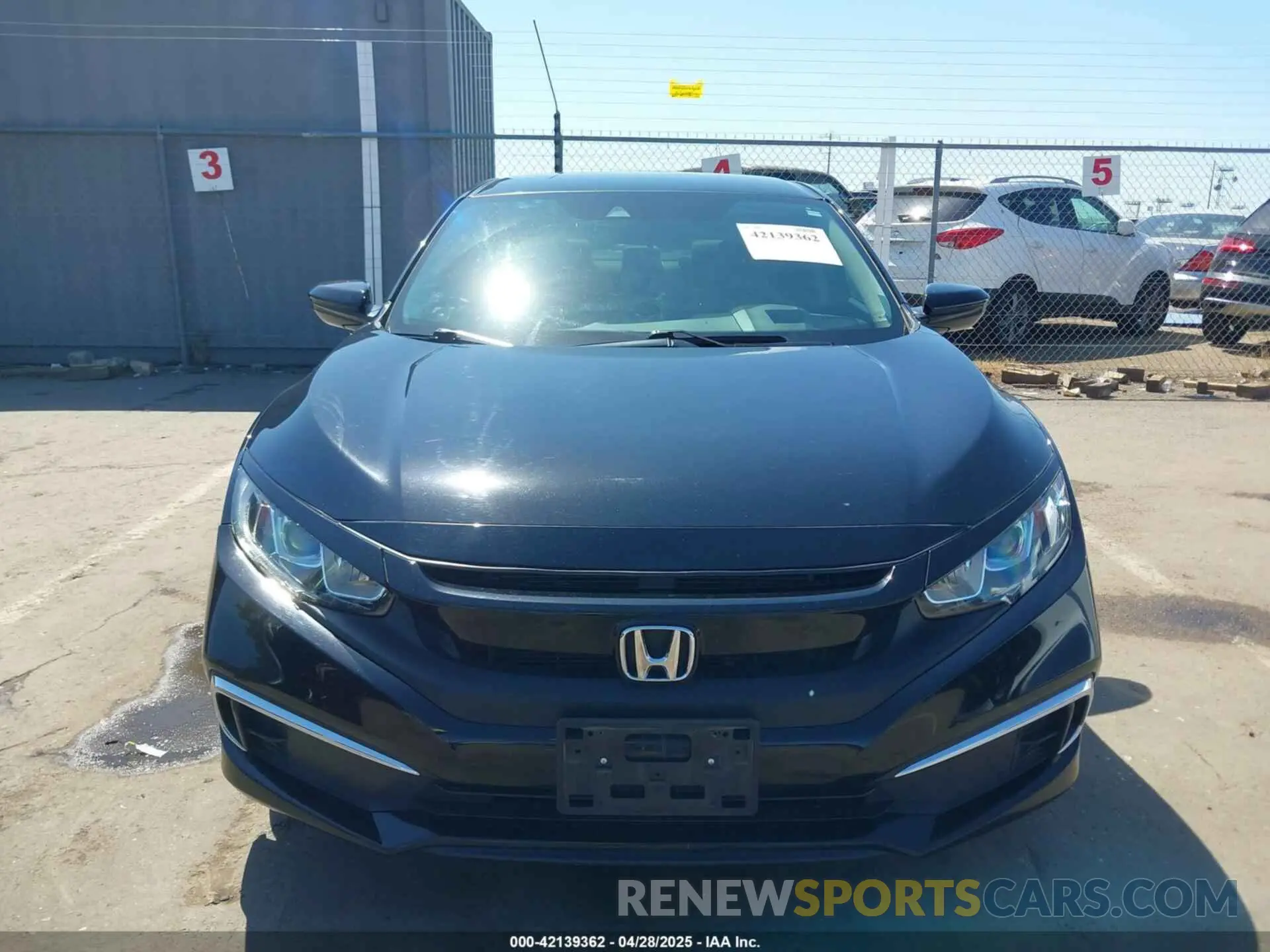 12 Photograph of a damaged car 19XFC2F61KE202252 HONDA CIVIC 2019