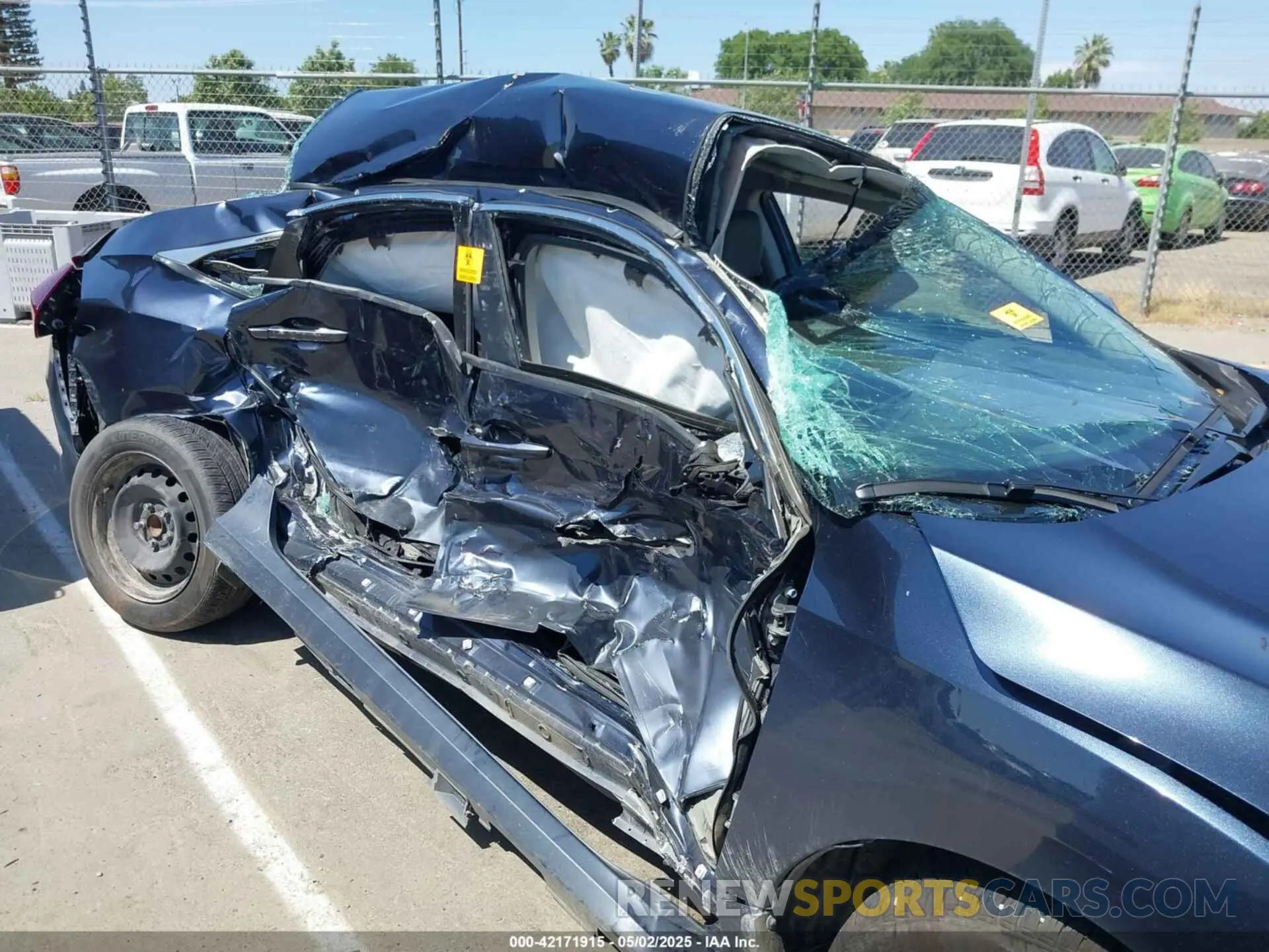 6 Photograph of a damaged car 19XFC2F61KE207080 HONDA CIVIC 2019