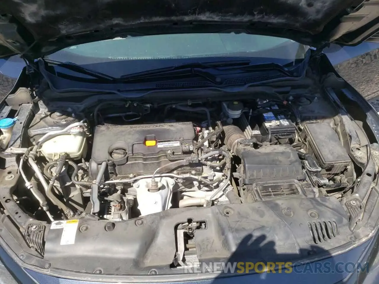11 Фотография поврежденного автомобиля 19XFC2F62KE006384 HONDA CIVIC 2019