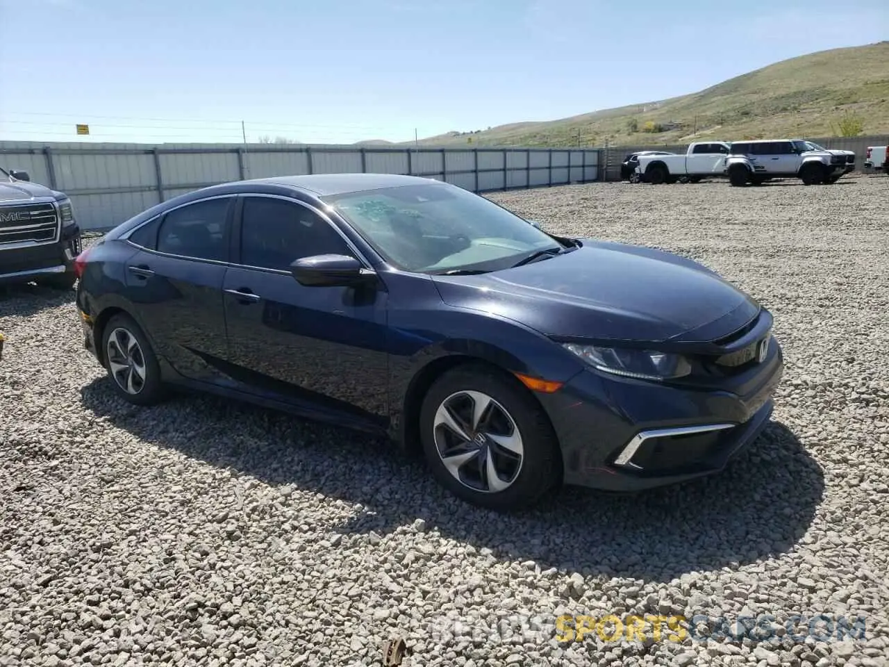 4 Фотография поврежденного автомобиля 19XFC2F62KE006384 HONDA CIVIC 2019