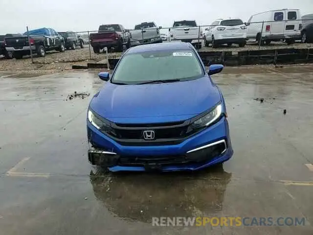 10 Photograph of a damaged car 19XFC2F62KE007843 HONDA CIVIC 2019