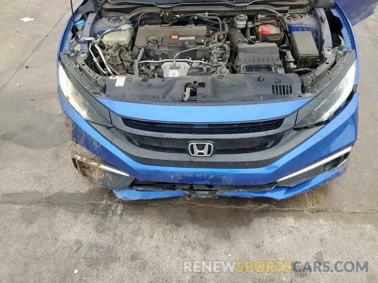 13 Photograph of a damaged car 19XFC2F62KE007843 HONDA CIVIC 2019