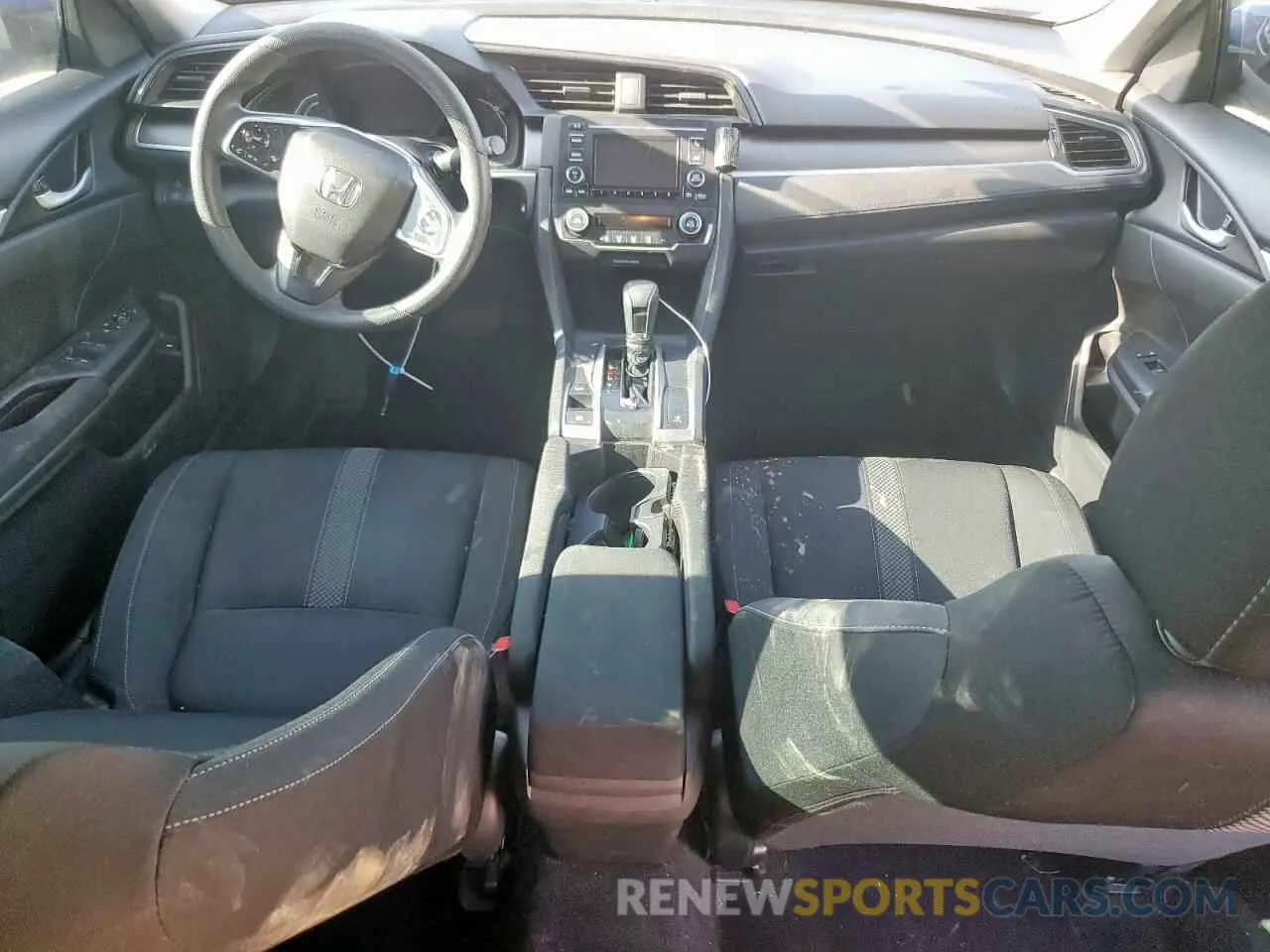 8 Photograph of a damaged car 19XFC2F62KE007843 HONDA CIVIC 2019